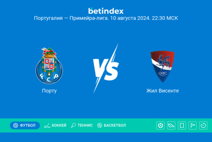 Прогноз на матч «Порту» ― «Жил Висенте». В первой игре сезона «Жил Висенте» избежит разгрома
