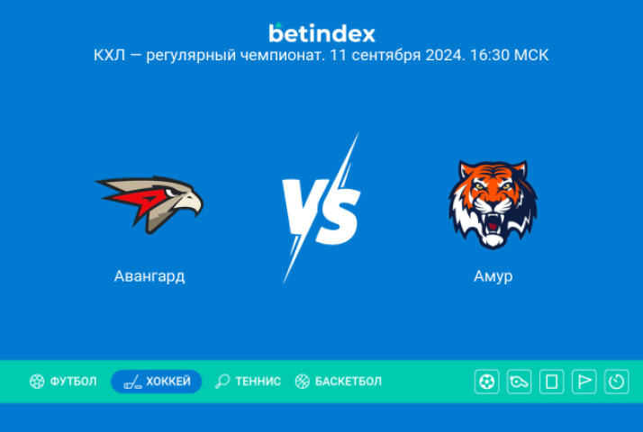 Прогноз на матч «Авангард» ― «Амур». «Авангард» выбьет четыре победы из четырёх в домашней серии